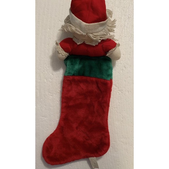 Vintage Christmas Stockings Santa Claus and Mrs. Claus Chosun International READ - Picture 13 of 16